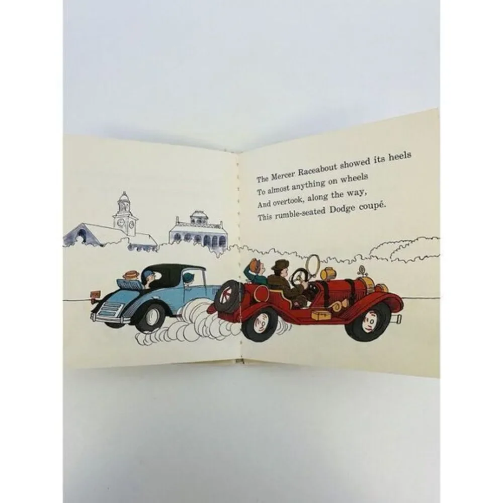 1963 Boxed Set MY LITTLE‎ LIBRARY - Fire Engines Trains Cars by Andes Dotty Used